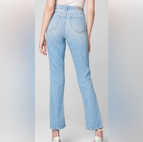 Blank NYC The Cooper Slim Straight Slit Inseam Womens Size 31 Adrenaline Rush - Picture 2 of 15